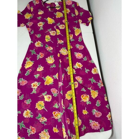 VNG Divina Of Switzerland Women’s Bohemian Floral Fusia Dress Sz 44 EU/L US*Note - Picture 9 of 13